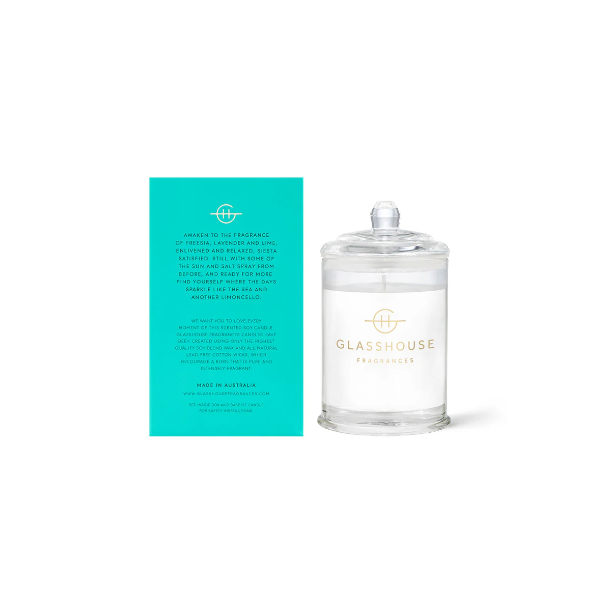 Glasshouse Fragrances Lost In Amalfi Candle 60g - Image 2