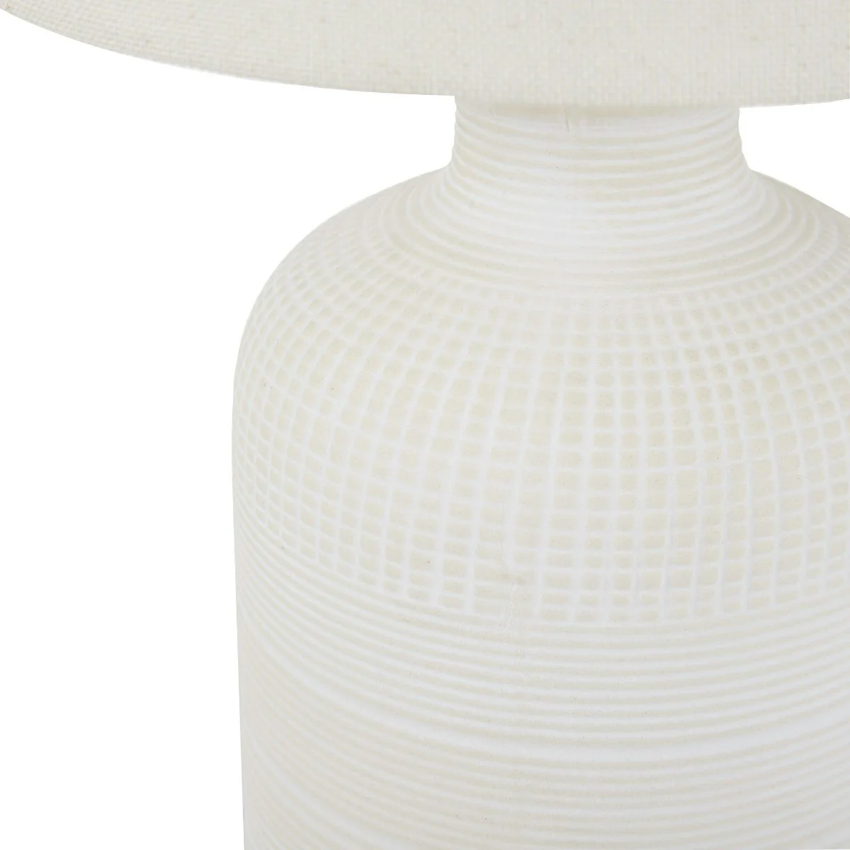 Amalfi Isla Table Lamp White Wash 26x26x47cm - Image 5