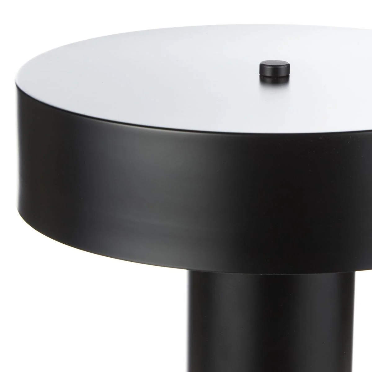 Amalfi Thiago Metal Table Lamp Black 30x30x33cm - Image 3