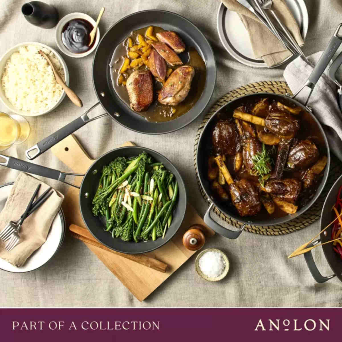 Anolon Endurance+ Nonstick Induction Milkpan 14cm (900ml) - Image 7