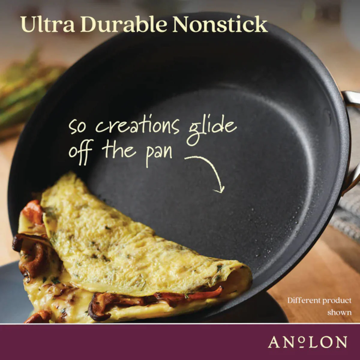 Anolon Endurance+ Skillet and Sautéuse Set - Image 4