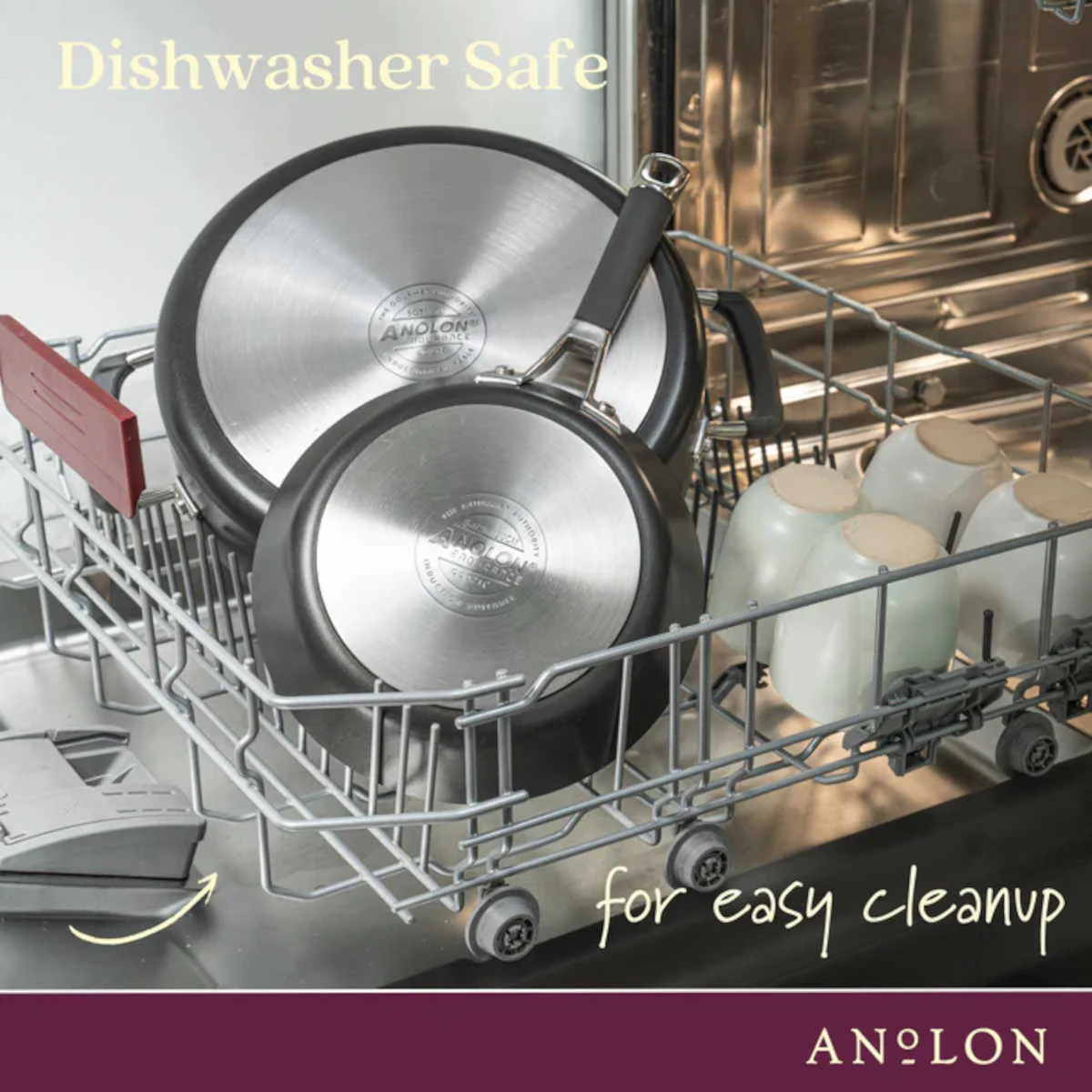 Anolon Endurance+ Skillet and Sautéuse Set - Image 6