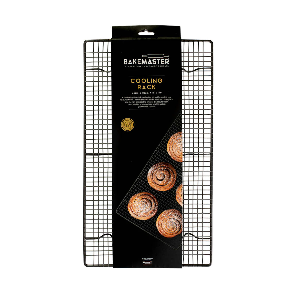 Bakemaster Cooling Tray 46x25cm - Image 3