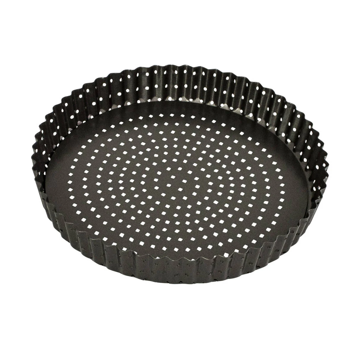 Bakemaster Perfect Crust Loose Base Quiche Pan 25cm
