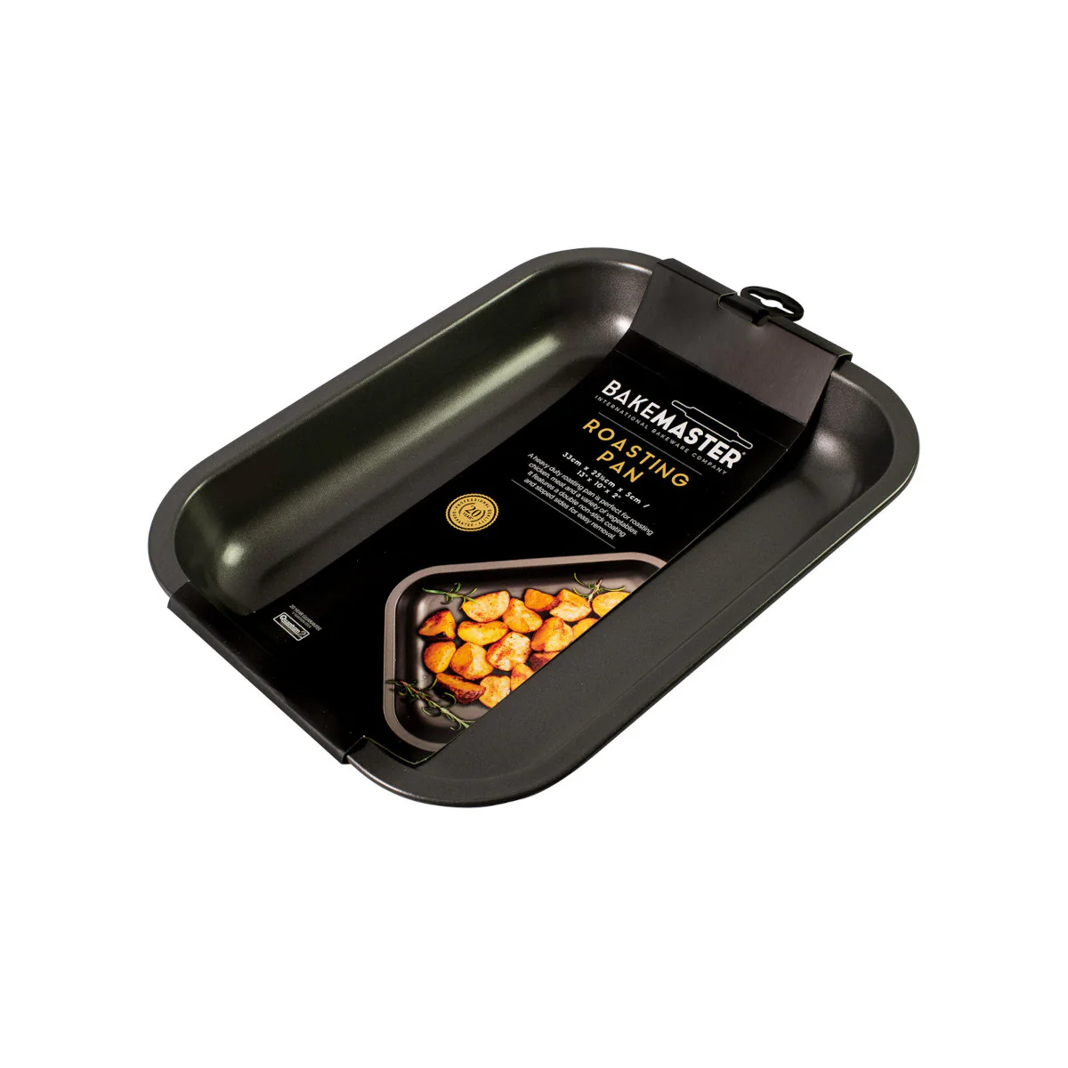 Bakemaster Roast Pan Medium 33x25.5cm - Image 2