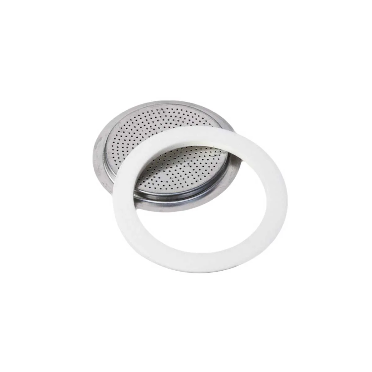 Bialetti 9 Cup Aluminum Ring + Filter - Image 3