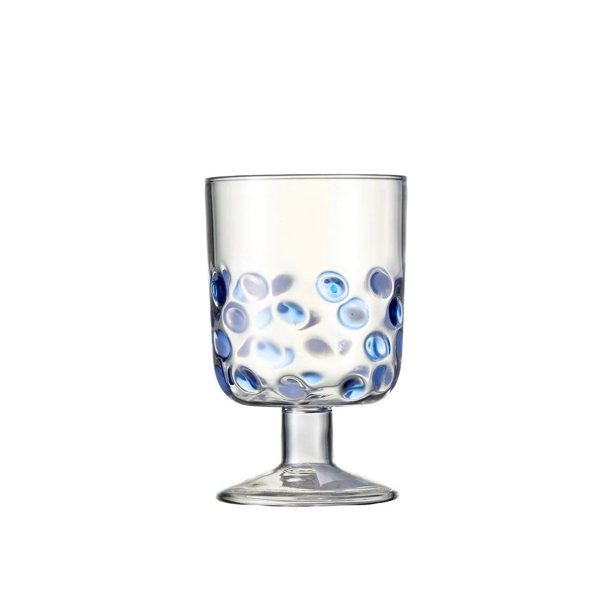 Casero Dapple Wine Glass 350ml Blue (Set of 2) - Image 2
