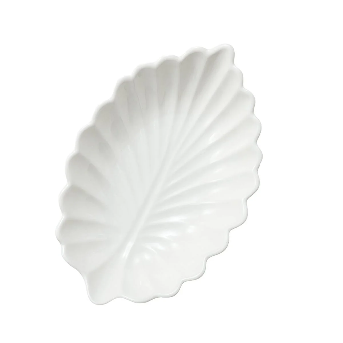 Casero Leaf Bowl White 54cm - Image 3
