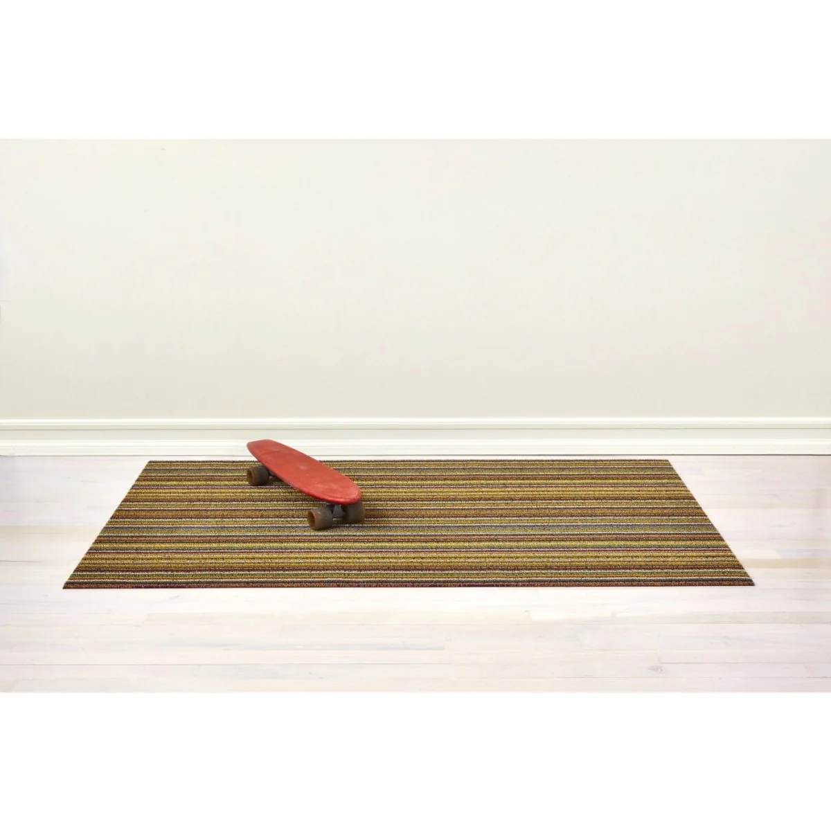 Chilewich Doormat Skinny Stripe Bright Multi 46x71 - Image 3