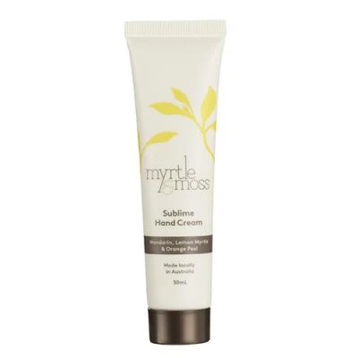 Myrtle and Moss Mandarin, Lemon Myrtle & Orange Peel Hand Cream 30ml
