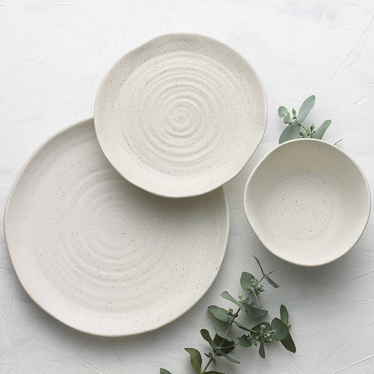 Ecology Ottawa Dinner Plate Calico 27.5cm - Image 2