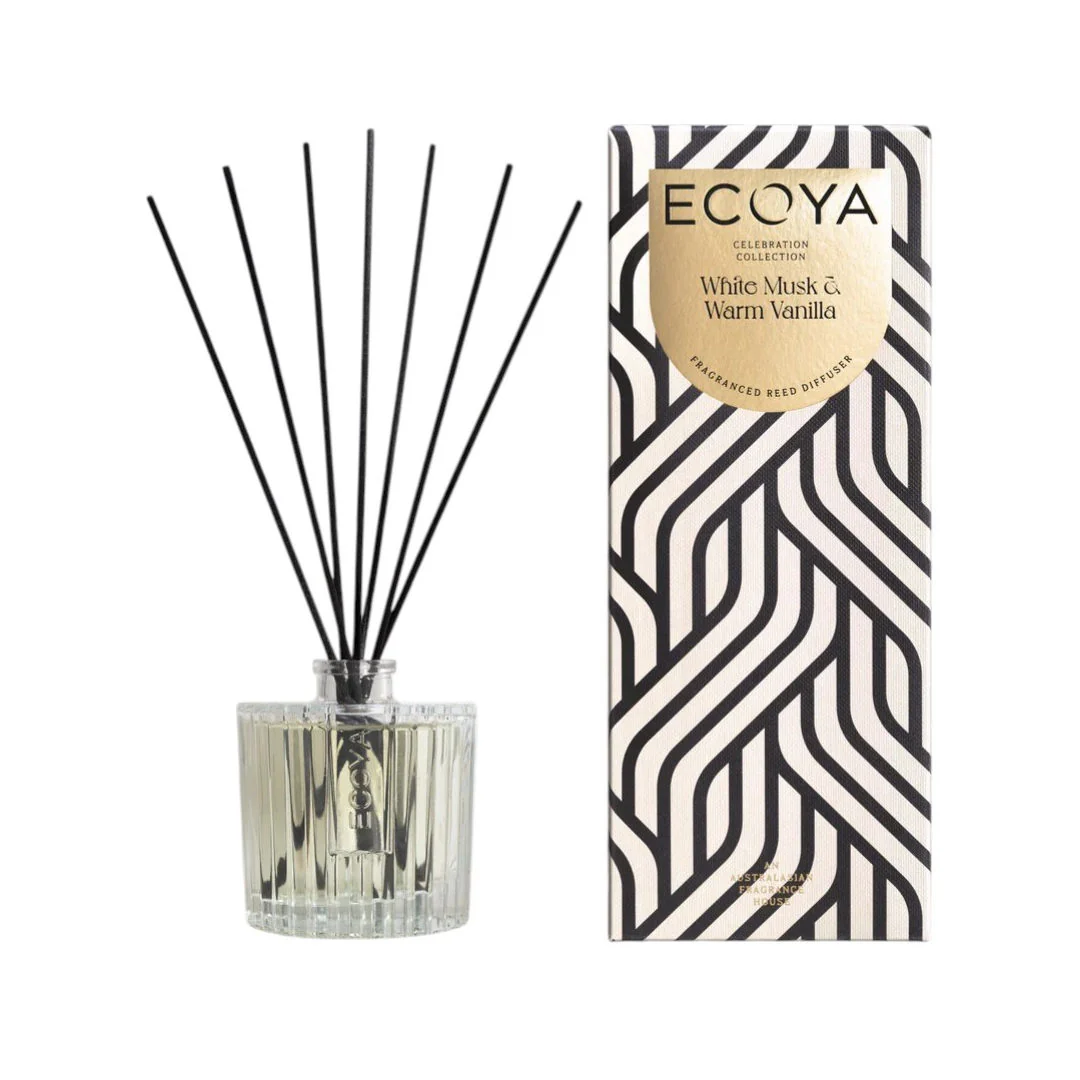Ecoya Celebration White Musk & Warm Vanilla Diffuser 200ml
