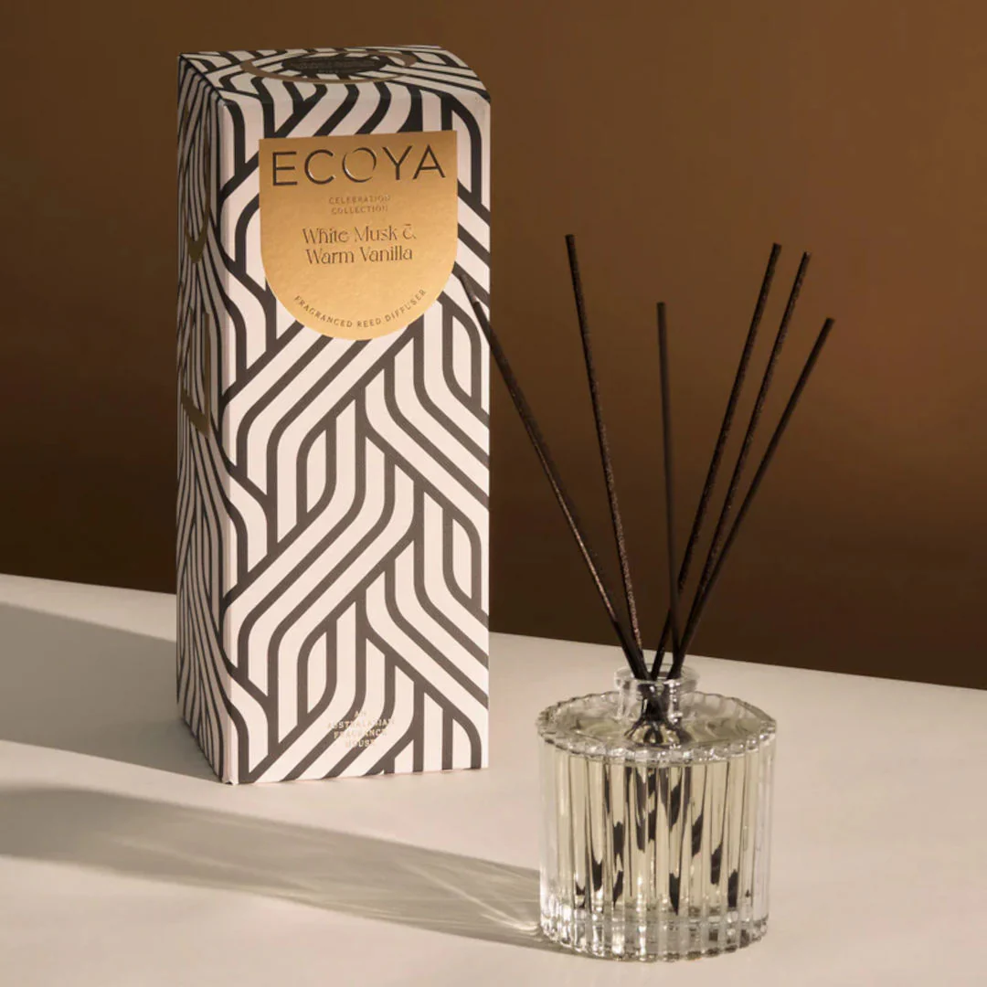 Ecoya Celebration White Musk & Warm Vanilla Diffuser 200ml - Image 2