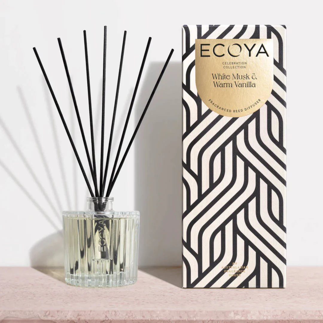 Ecoya Celebration White Musk & Warm Vanilla Diffuser 200ml - Image 3