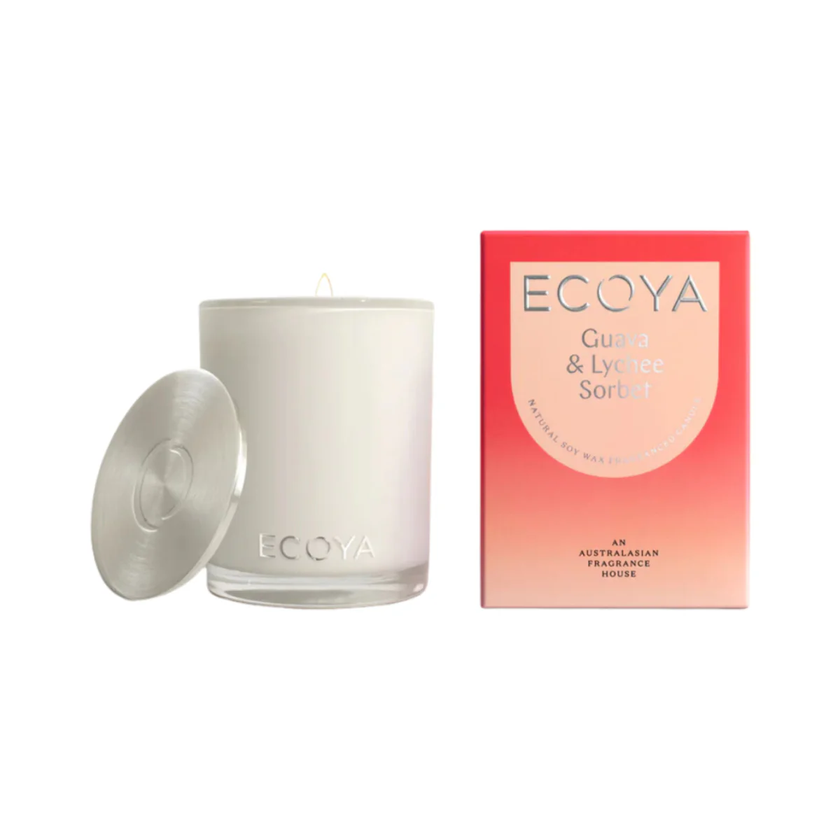Ecoya Madison Guava & Lychee Candle 400g
