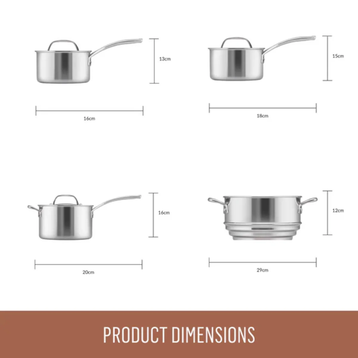 Essteele Eternità Cookware Set 4 Piece - Image 2