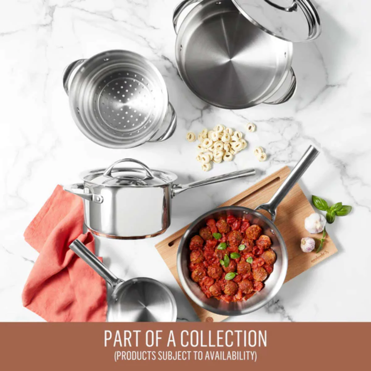 Essteele Per Vita Copper Base Stainless Steel Induction Covered Saucepan 18cm (2.8L) - Image 9