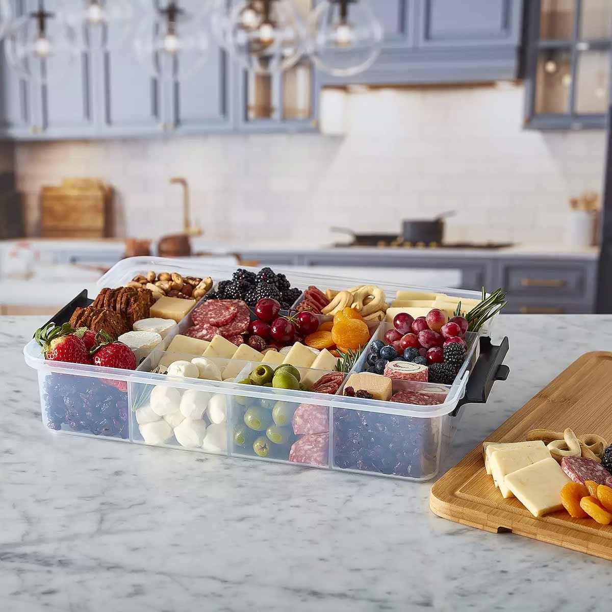 Farberware SnackleBox with Bamboo Board 30 x 40cm - Image 6
