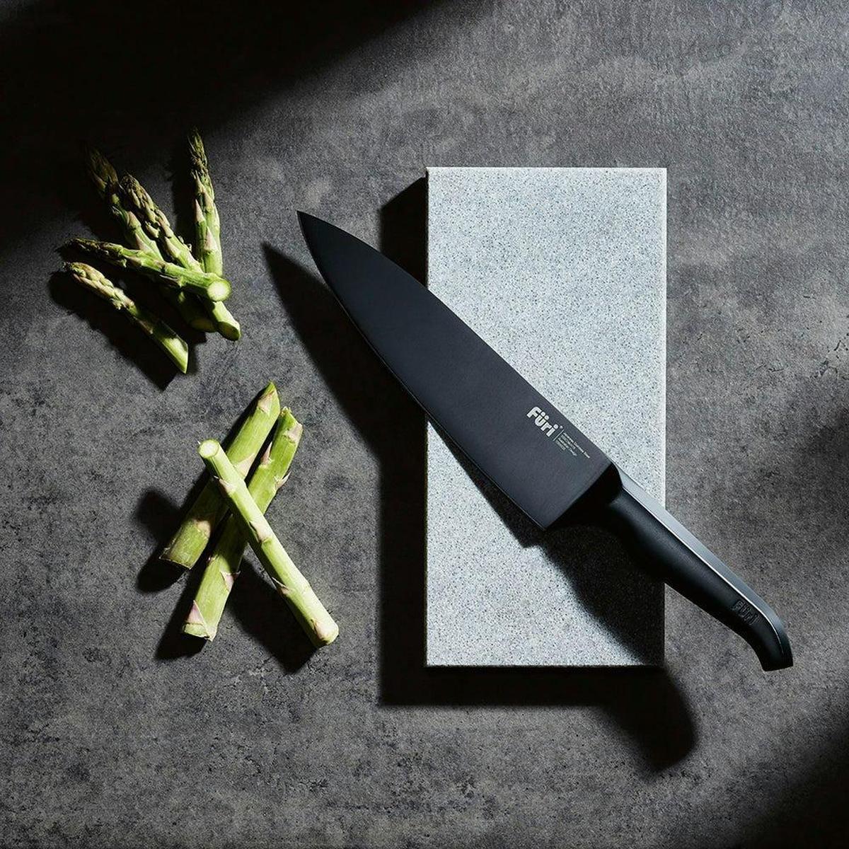 Furi Pro Jet Black Cook's Knife 20cm - Image 3