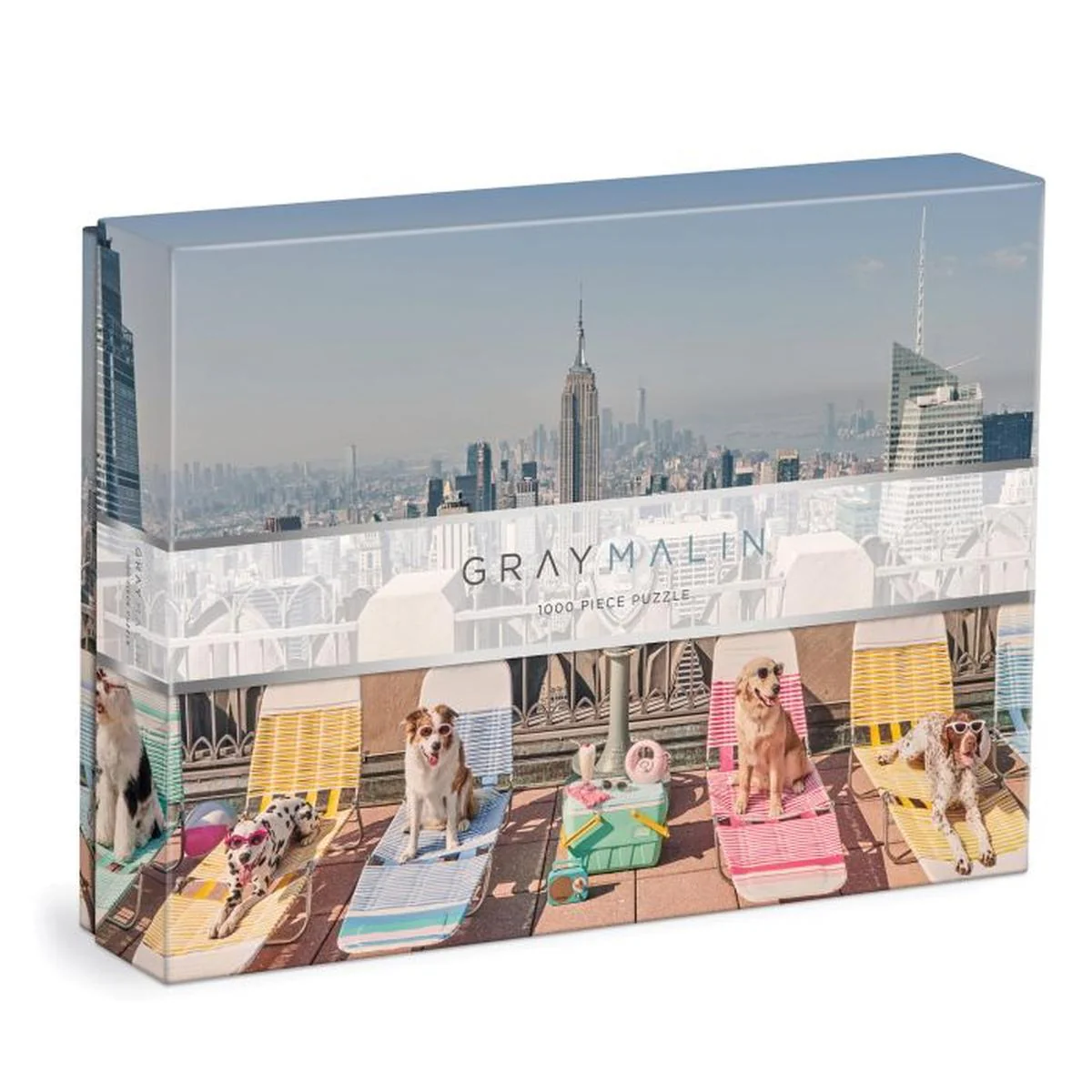 Galison Gray Malin The Dogs of New York City Puzzle 1000 Piece