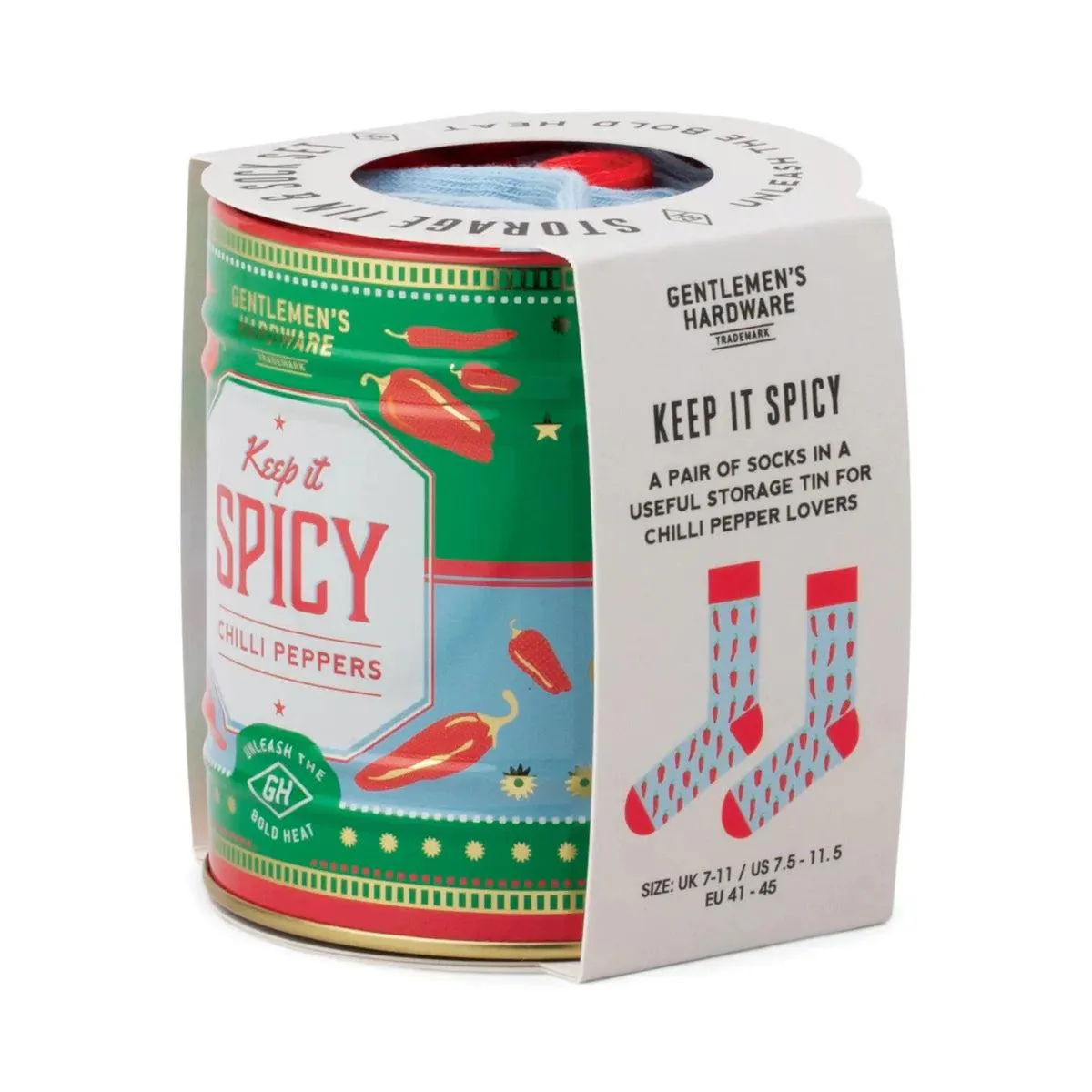 Gentlemen's Hardware Keep It Spicy Socks In a Can - Image 3