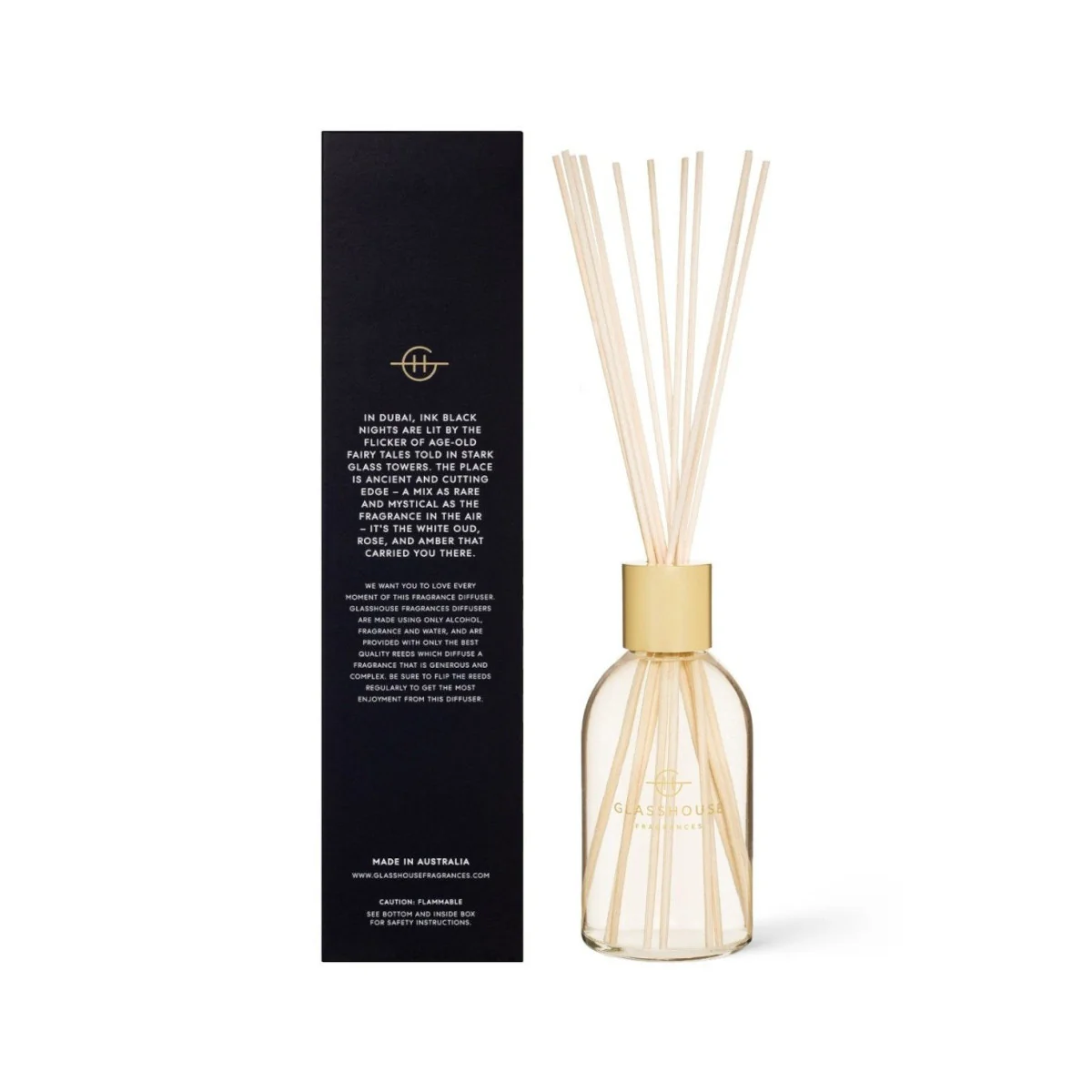 Glasshouse Fragrances Arabian Nights Diffuser 250ml - Image 2