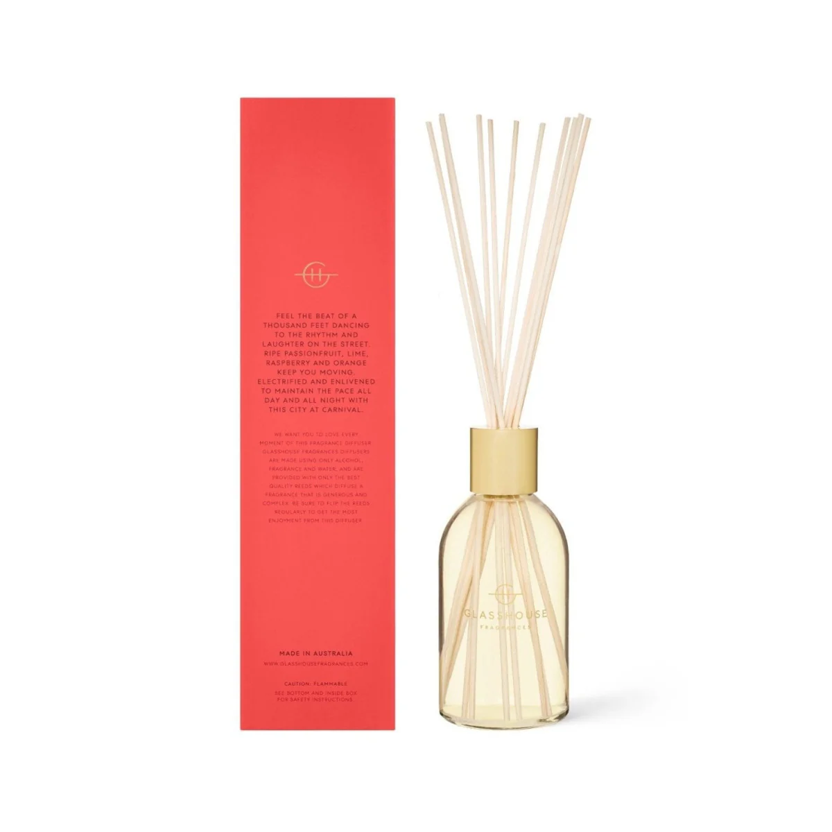 Glasshouse Fragrances One Night In Rio Diffuser 250ml - Image 2