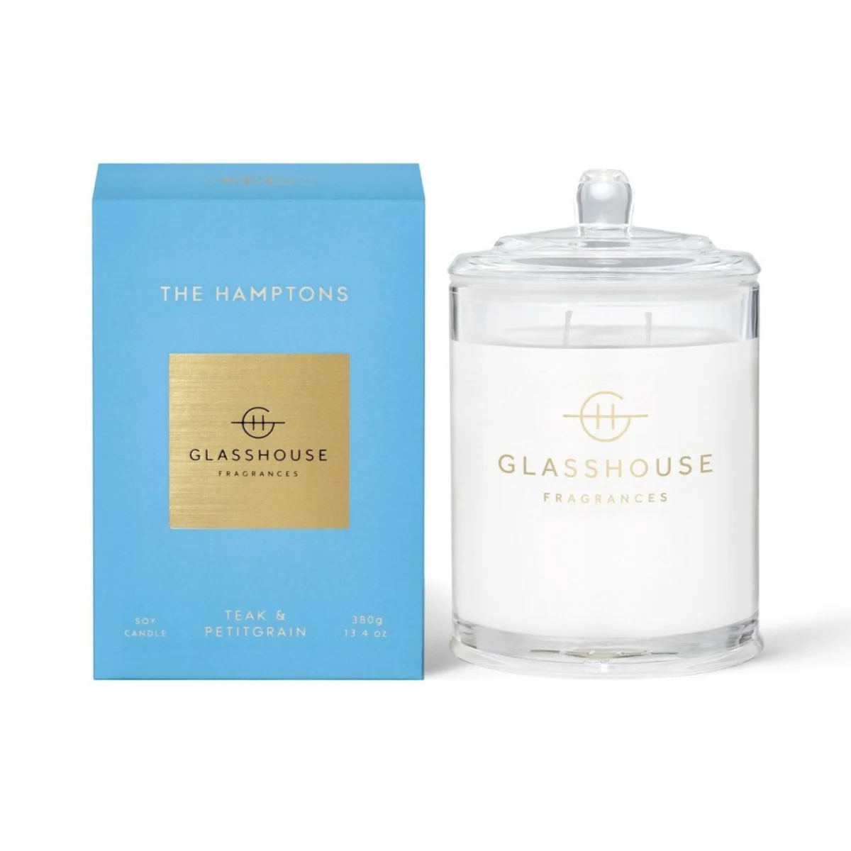 Glasshouse Fragrances The Hamptons Two Wick Candle 380g