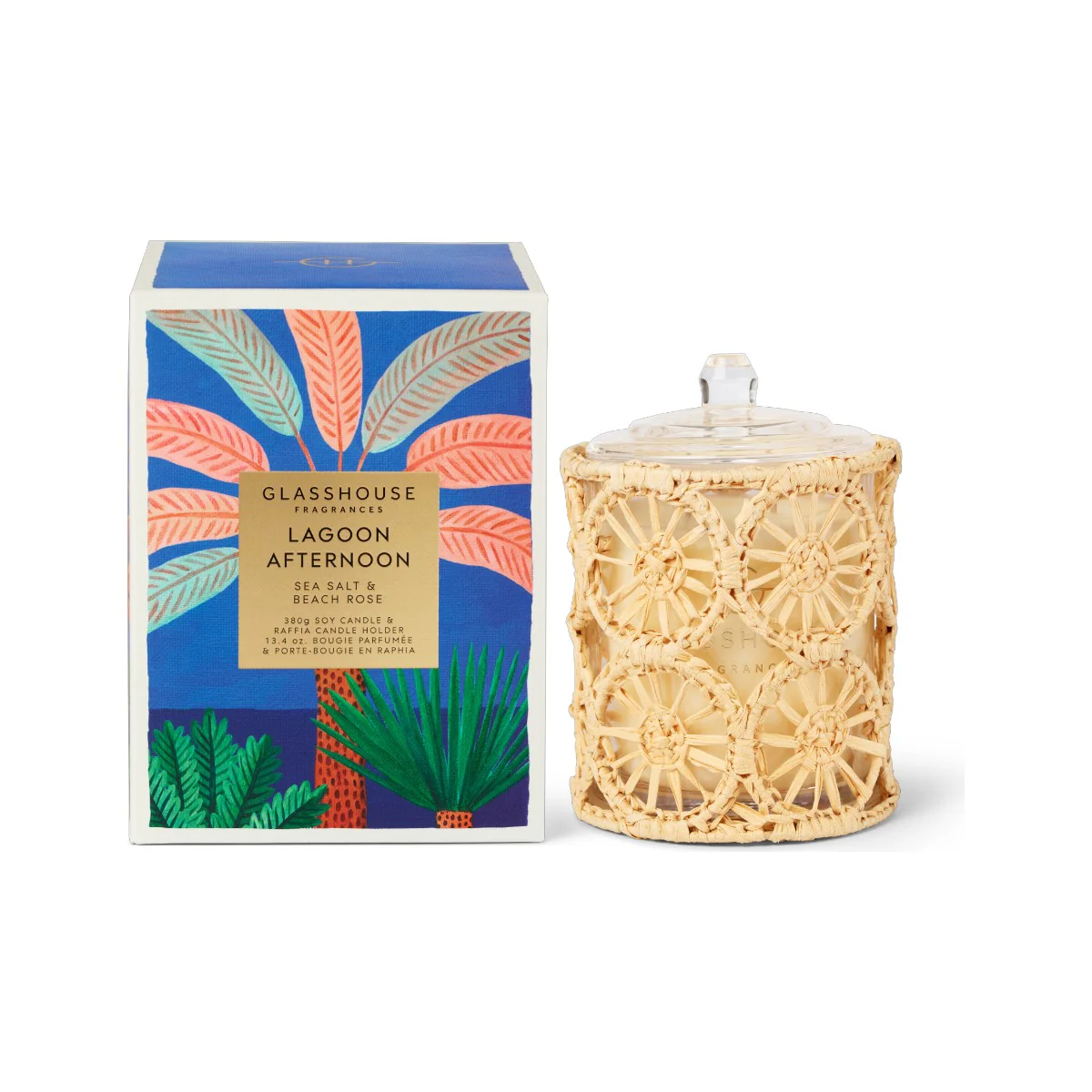 Glasshouse Fragrances Lagoon Afternoon Candle 380g Limited Edition