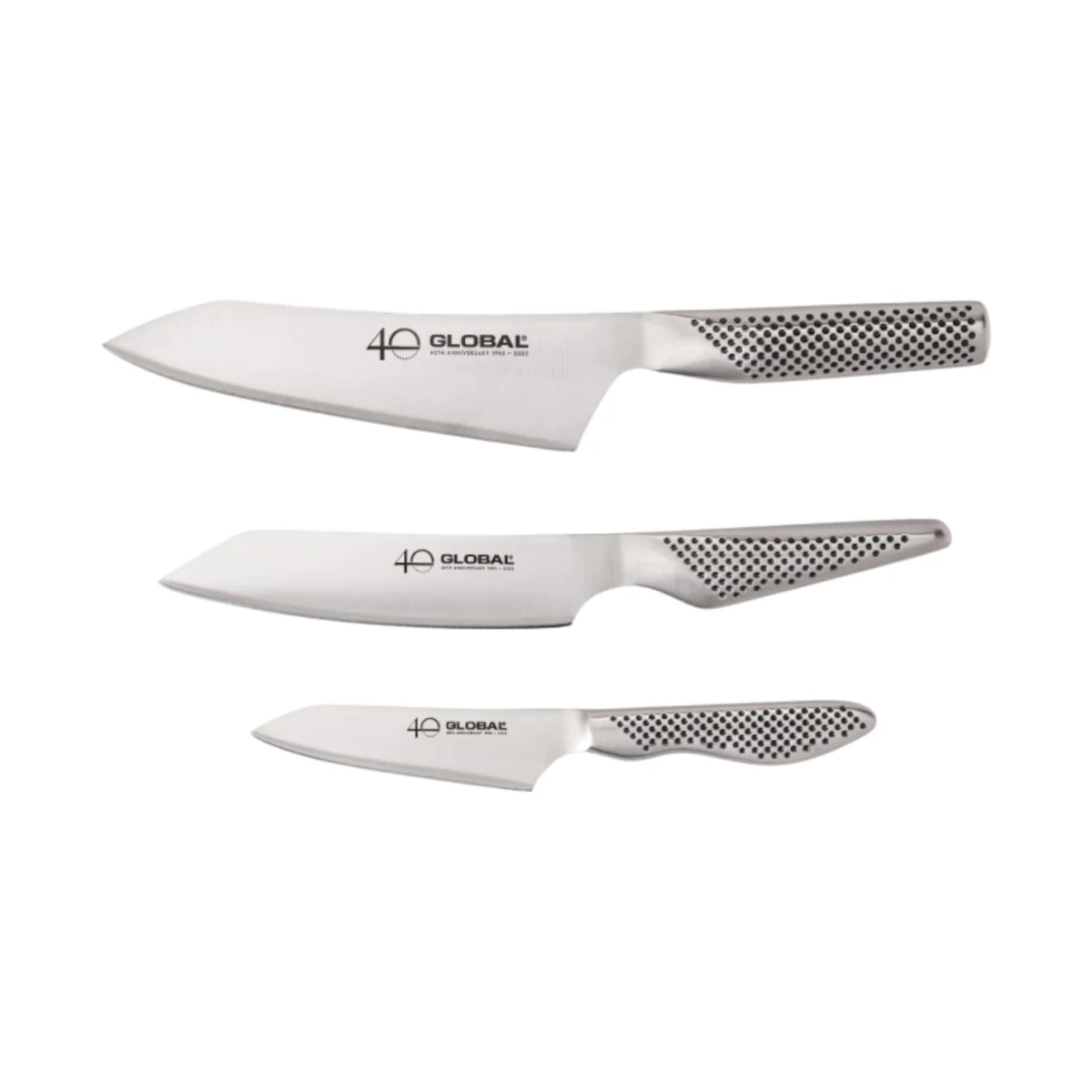 Global 40th Anniversary 3-Piece Knife Set