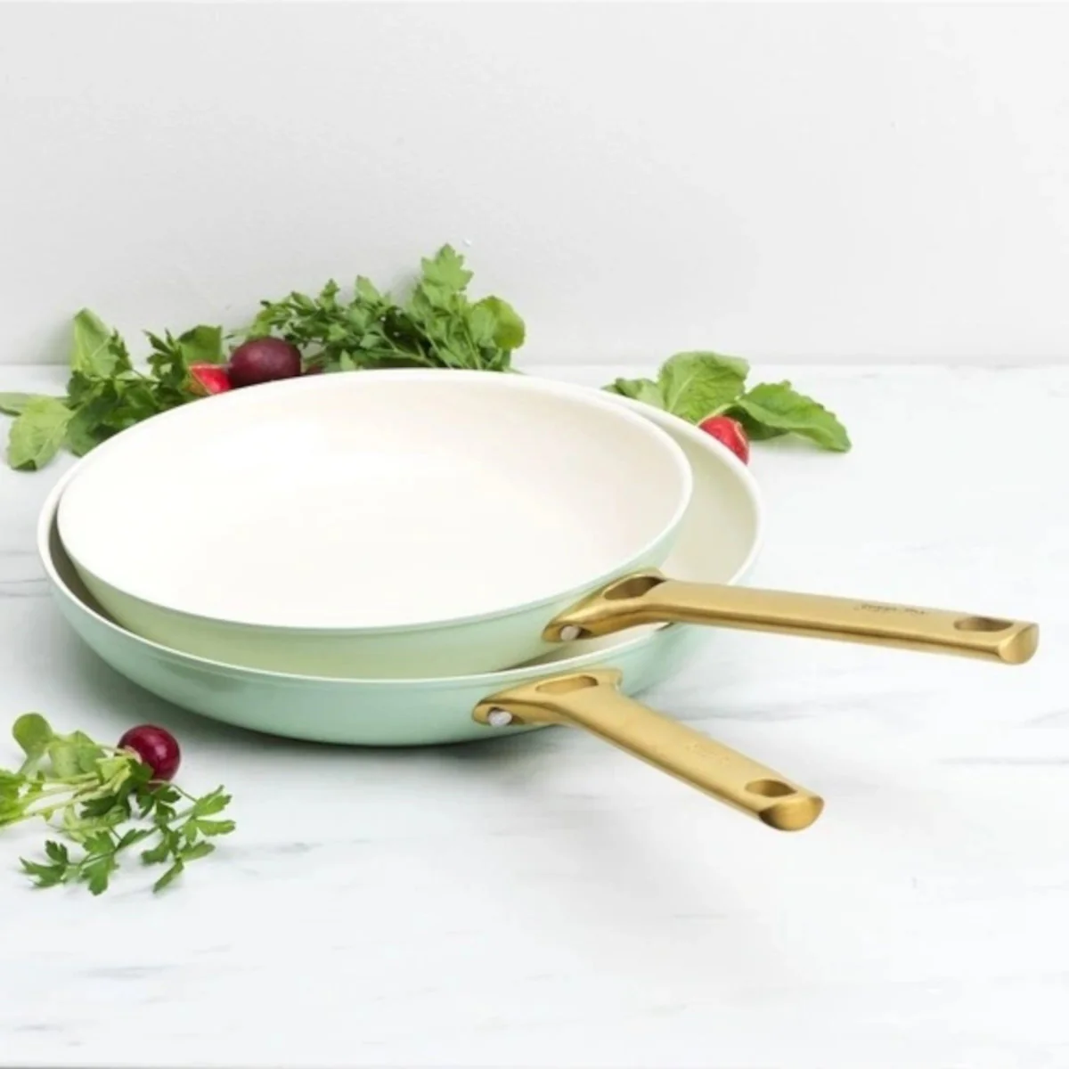GreenPan Padova Frypan Set Mint 26cm & 30cm - Image 2