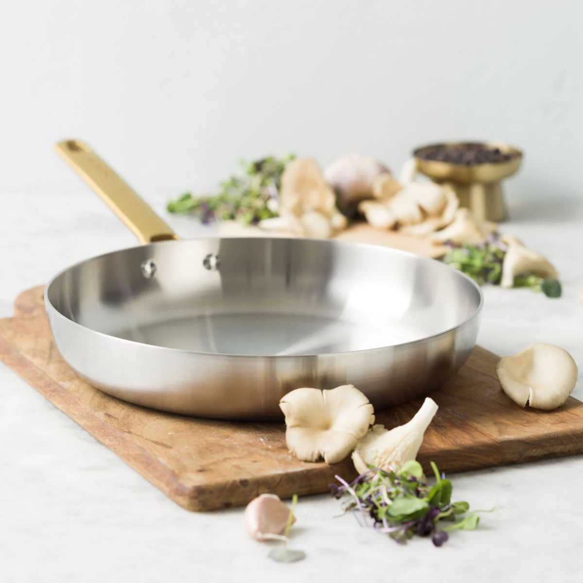 Greenpan Reserve Padova Stainless Steel Frypan 28cm - Image 2