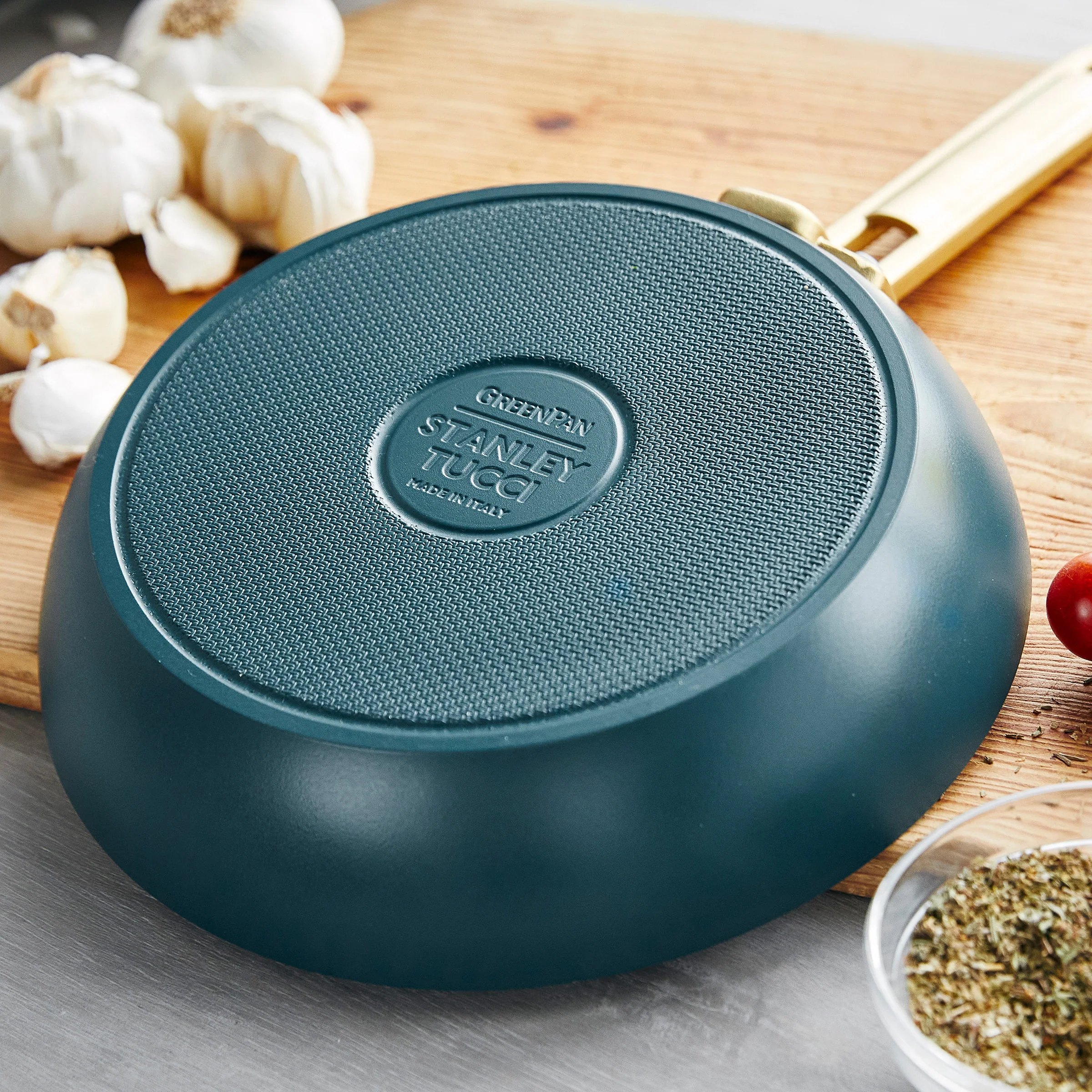 GreenPan™ Stanley Tucci™ Ceramic Nonstick Frypan Venetian Teal 20cm - Image 9