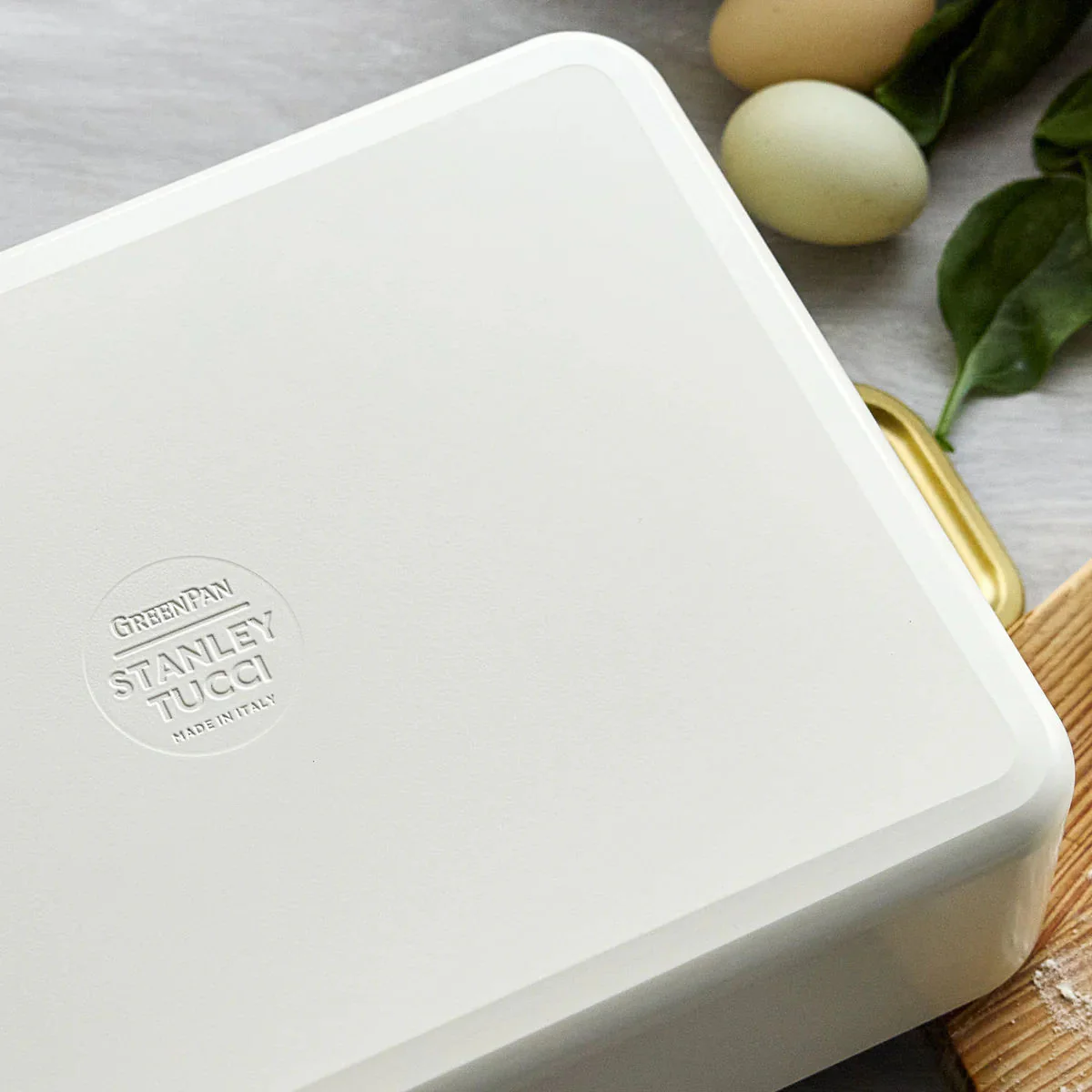 Greenpan Stanley Tucci Lasagna Pan Cream - Image 5