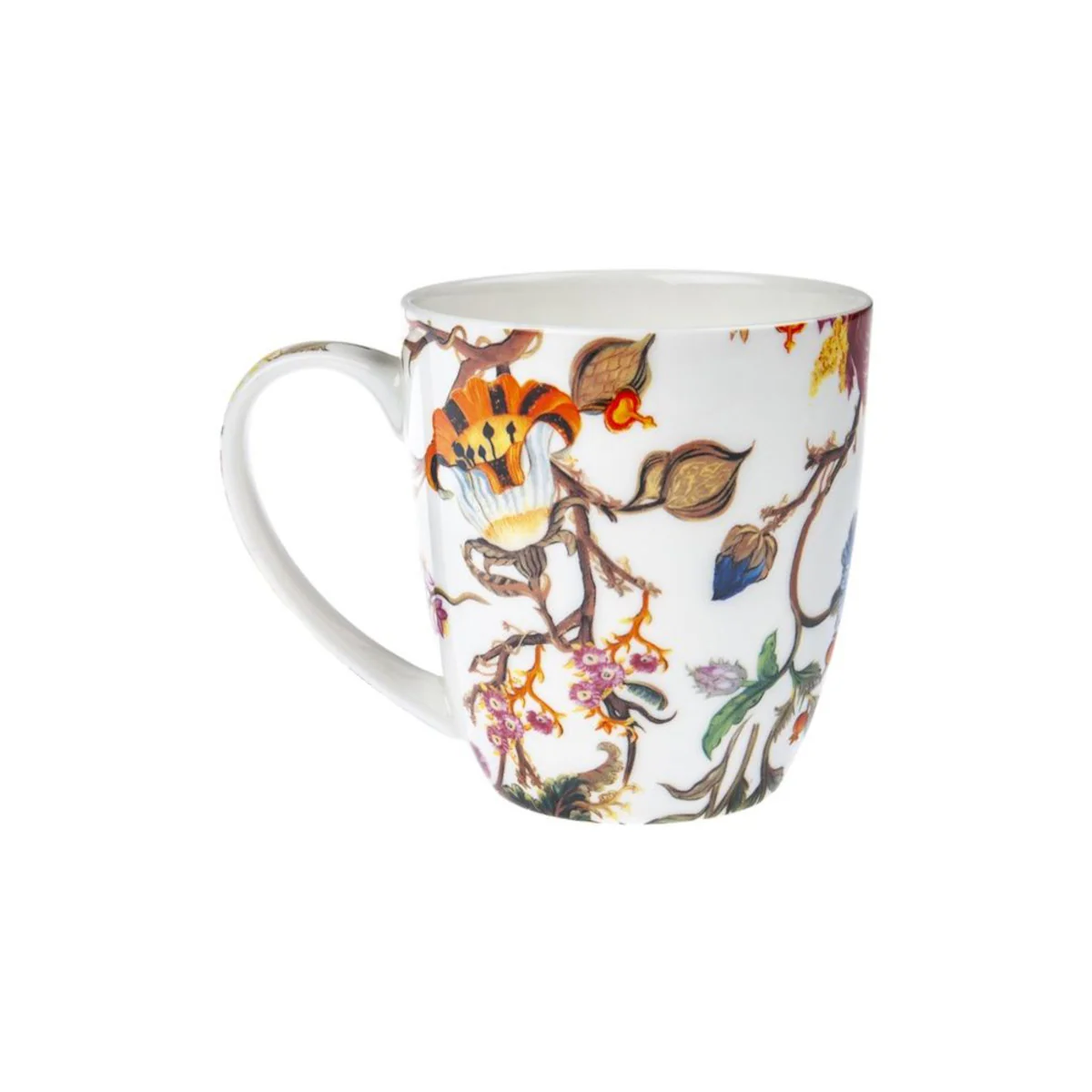 Heritage William Morris Anthina Bullet Tea & Coffee Mug White 350ml - Image 2