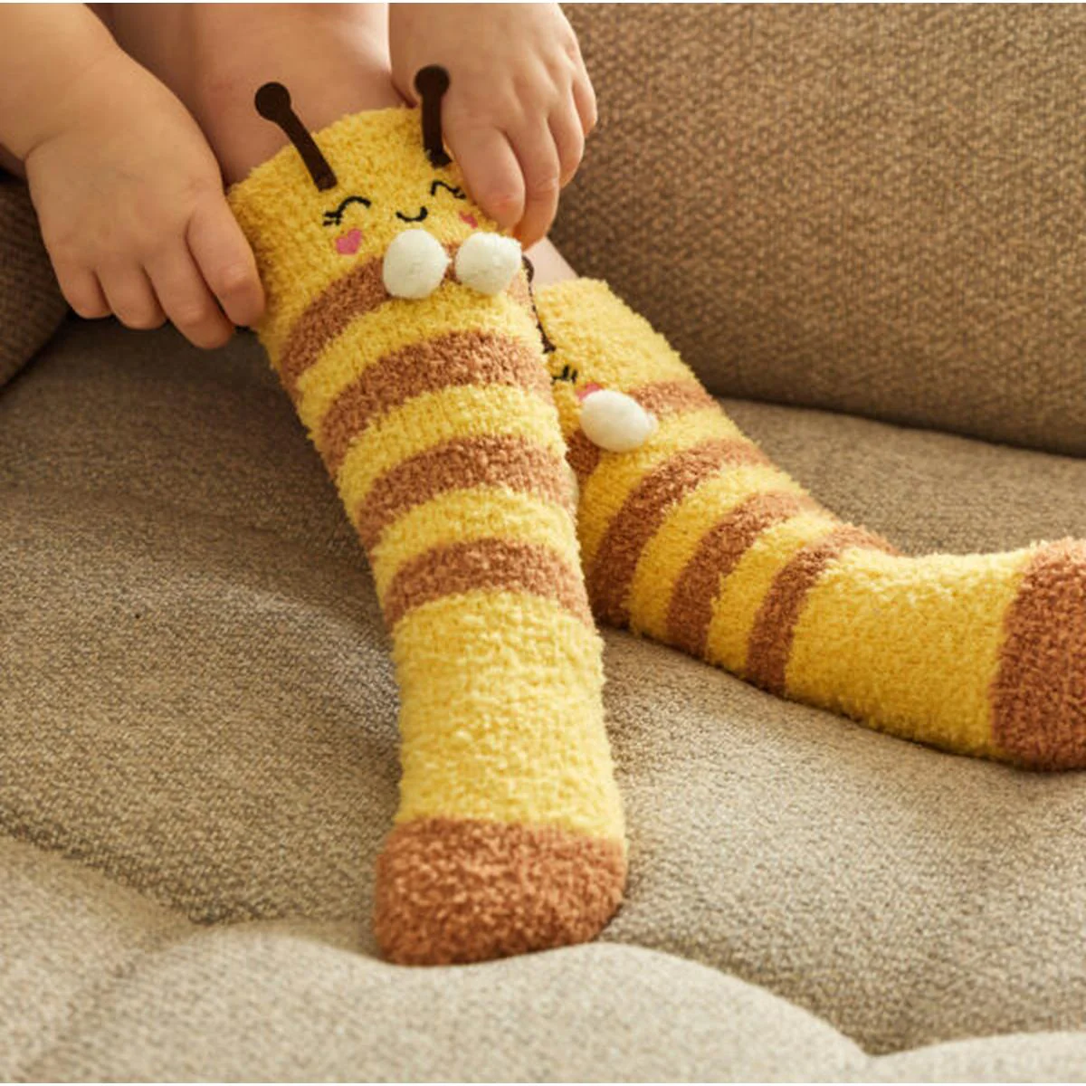 Jiggle & Giggle Grippy Animal Socks Assorted (Price per Item) - Image 8