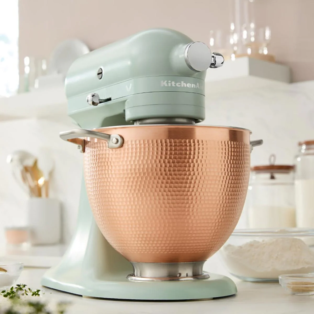KitchenAid Artisan KSM180 Design Series Stand Mixer Blossom - Image 2
