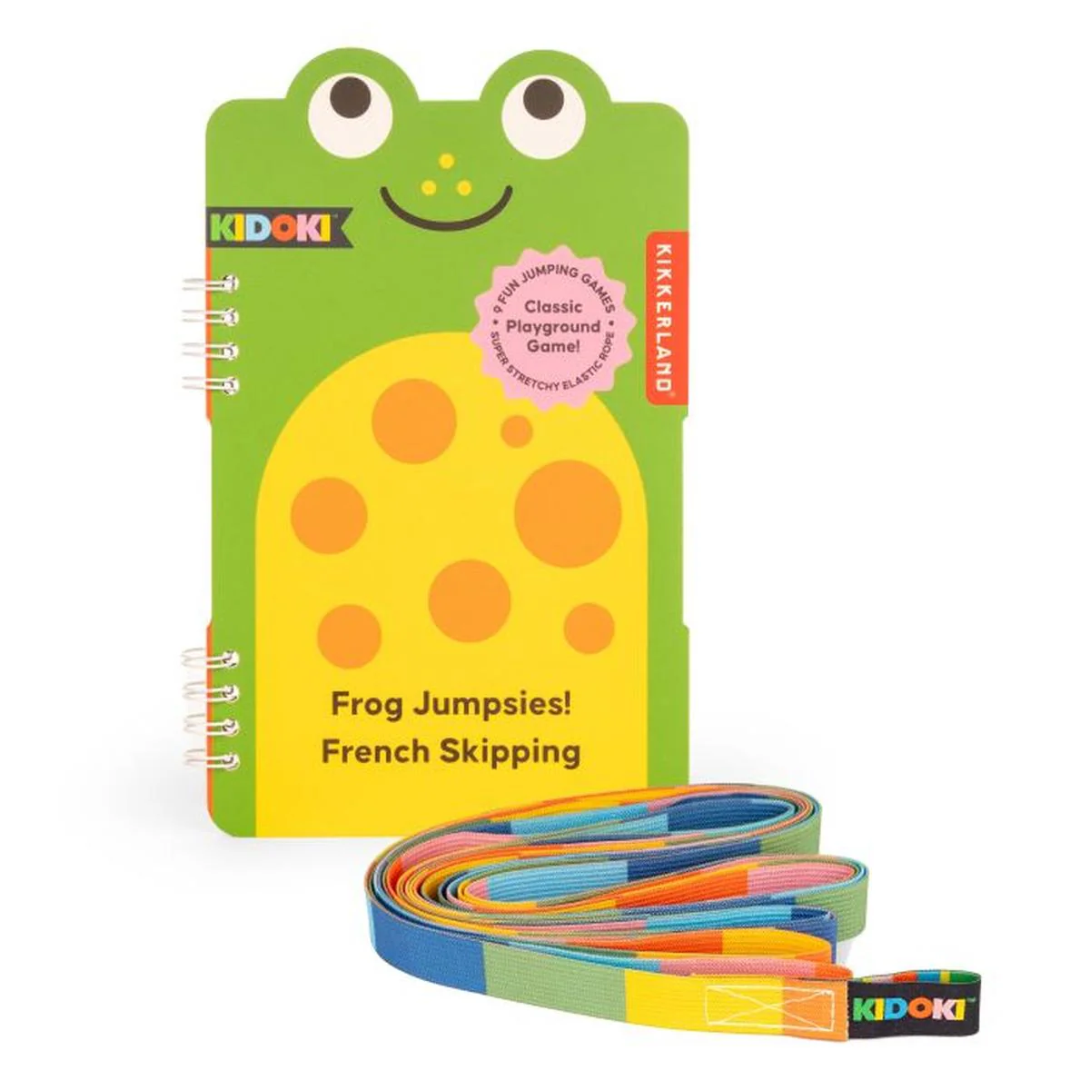 Kikkerland Kidoki Frog Jumpsies! French Skipping