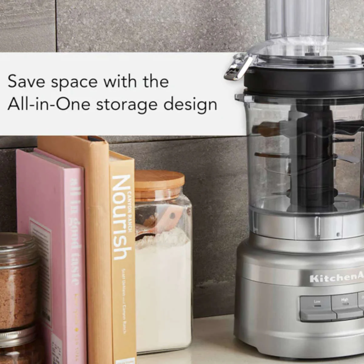 KitchenAid KFP0921 Food Processor Onyx Black 9 Cup - Image 5