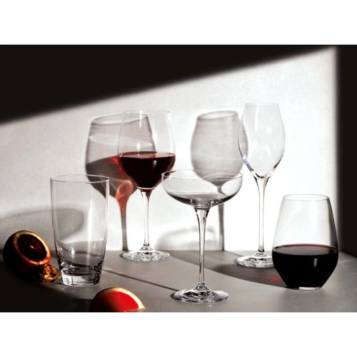 Krosno Harmony Stemless Wine Glasses 600ml (Set of 6) - Image 2