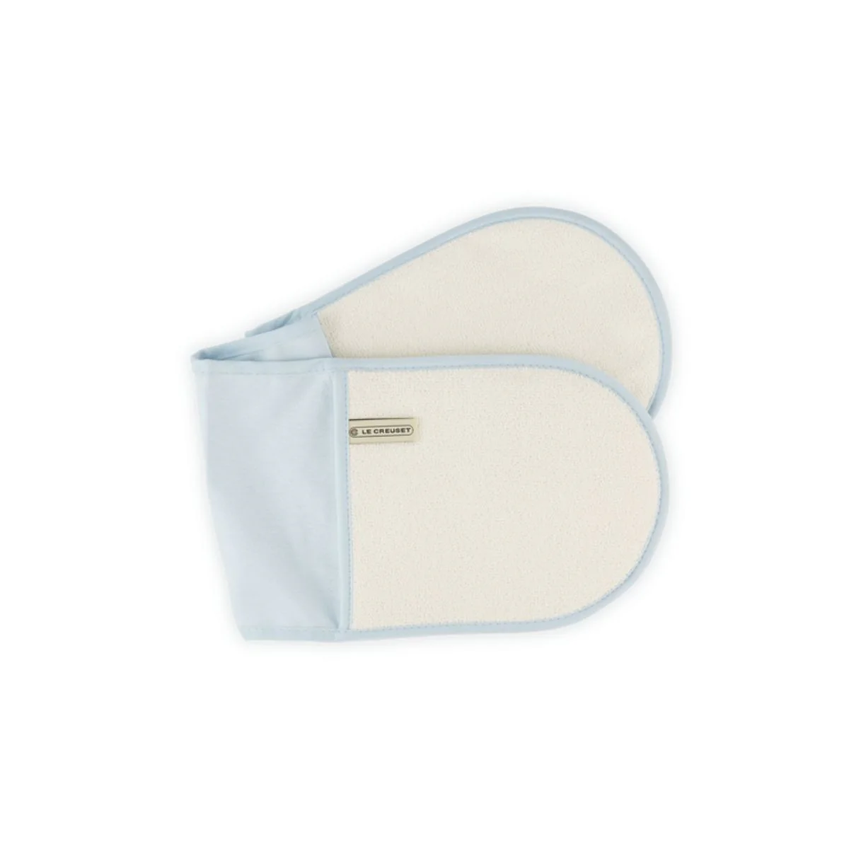 Le Creuset Double Oven Glove Coastal Blue - Image 3