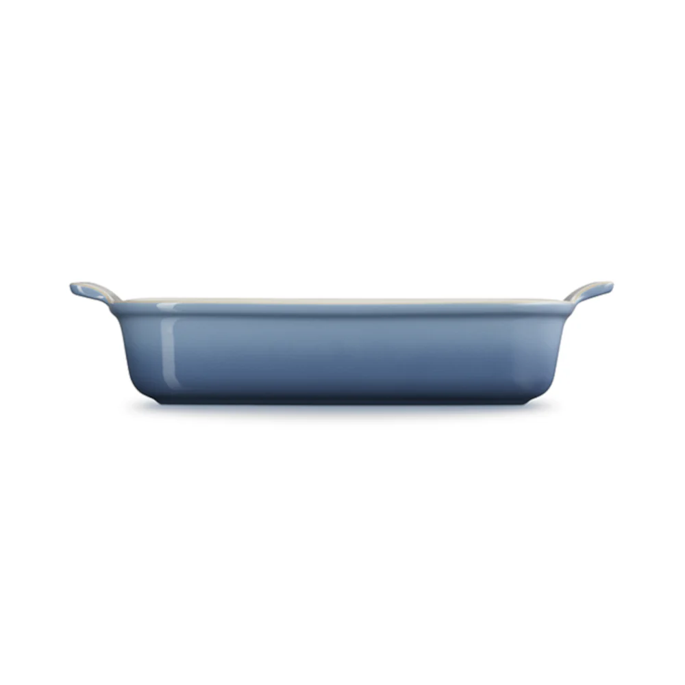 Le Creuset Heritage Rectangle Dish Chambray 32cm (4L) - Image 2