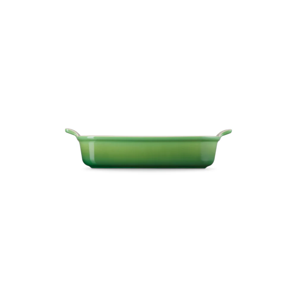 Le Creuset Heritage Rectangular Dish Bamboo Green 26cm - Image 3