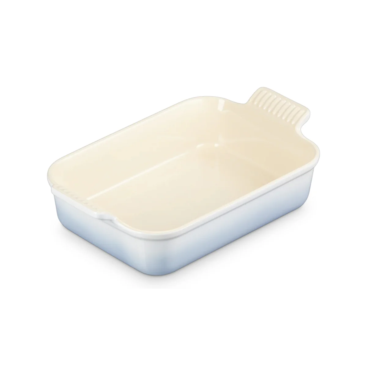 Le Creuset Heritage Rectangular Dish Coastal Blue 26cm (2.4L) - Image 5