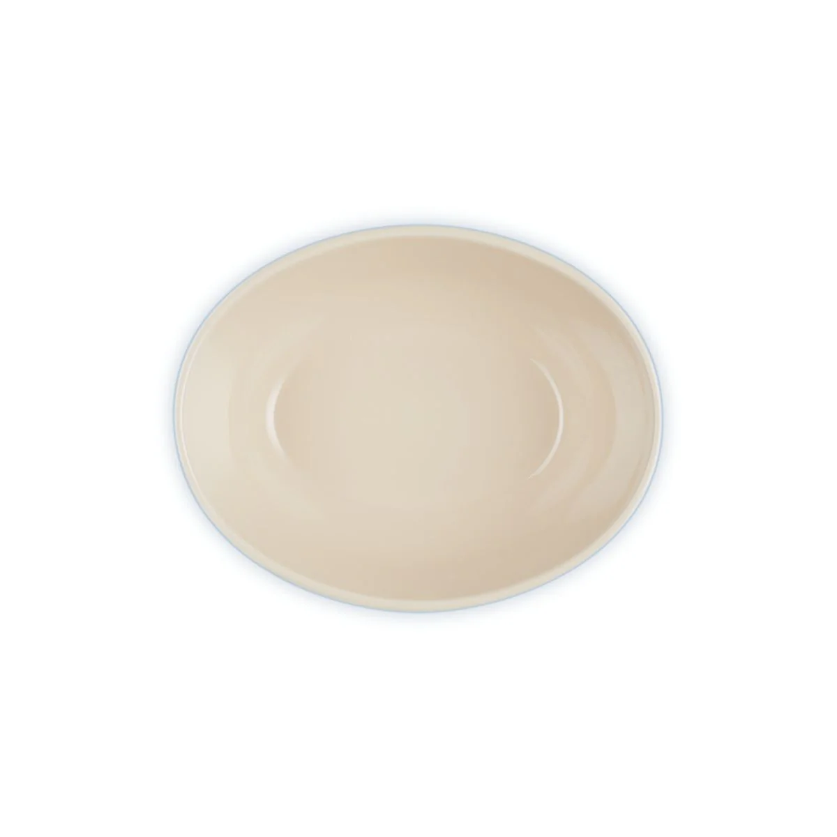 Le Creuset Oval Serving Bowl Coastal Blue 29cm (3.2L) - Image 3