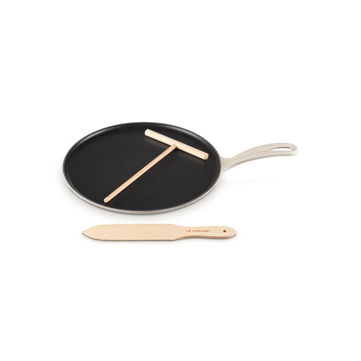 Le Creuset Signature Crepe Pan Brioche 27cm - Image 2