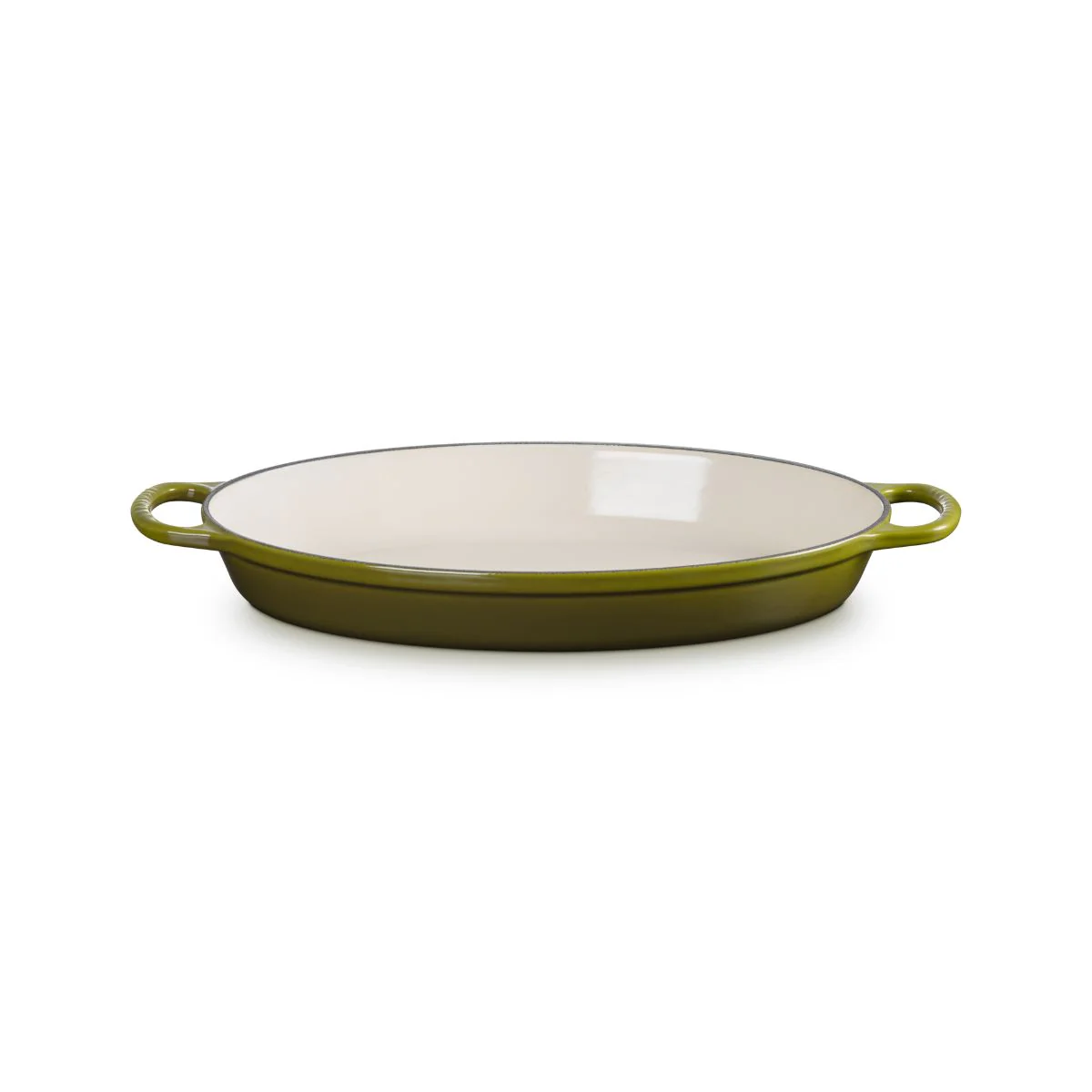 Le Creuset Signature Oval Baker Olive 36cm - Image 2
