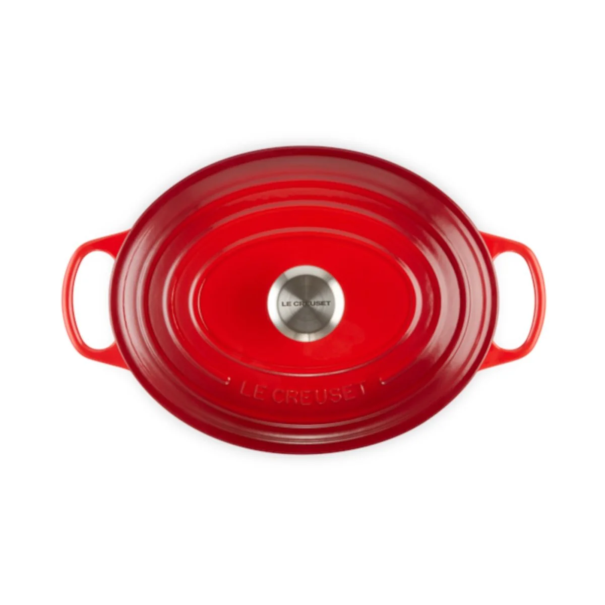 Le Creuset Signature Oval French Oven Cerise 27cm (4.1L) - Image 4