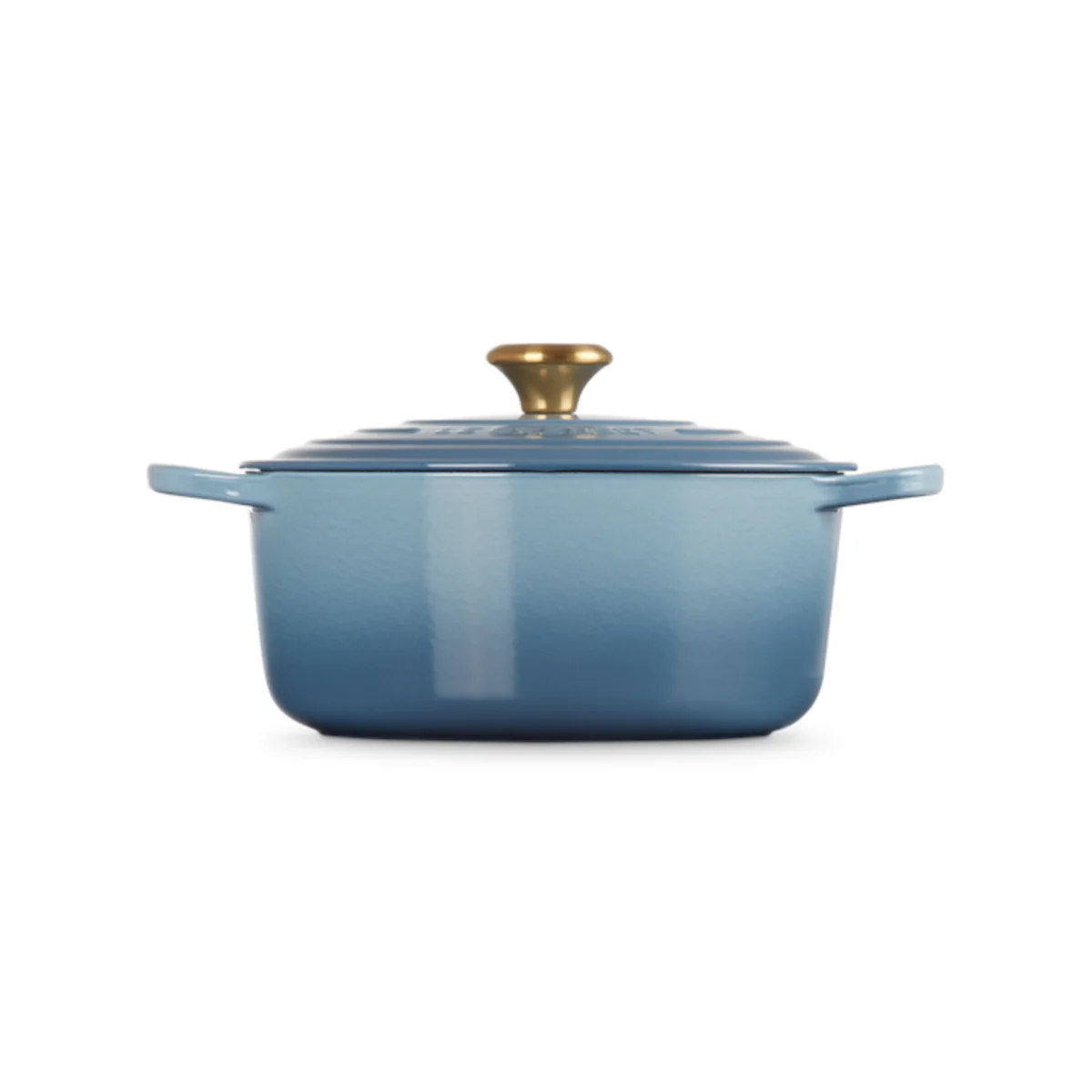 Le Creuset Signature Round Casserole Chambray 26cm - Image 3