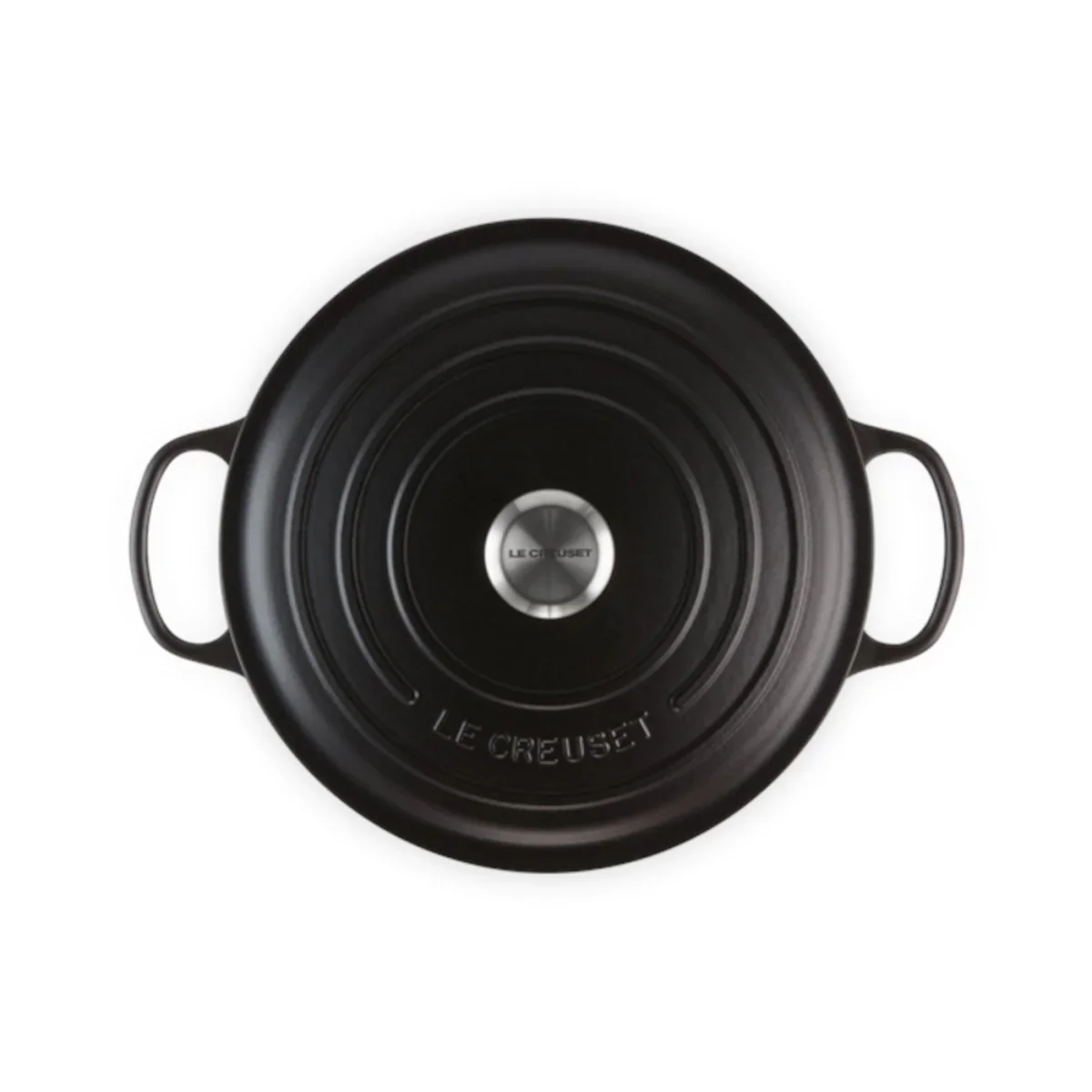 Le Creuset Signature Round French Oven Satin Black 28cm (6.7L) - Image 4